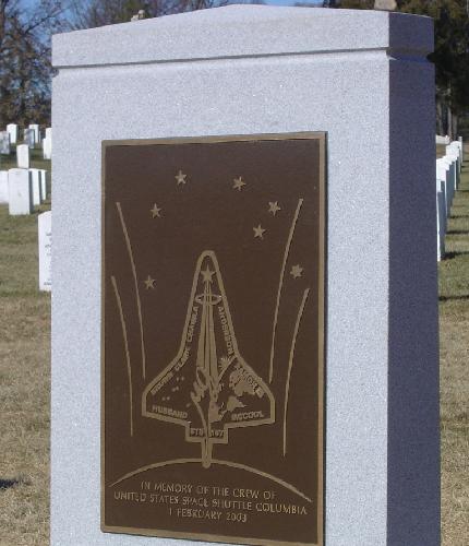 Memorial to the Columbia Shuttle astronauts