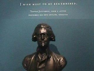 bust of Thomas Jefferson