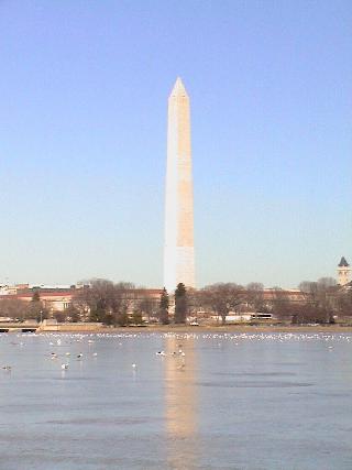 the Washington Monument