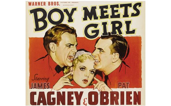 image of 1935 Cagney film Boy Meets Girl