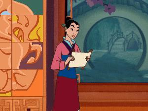 Disney's Mulan Animated StoryBook Screen Shot