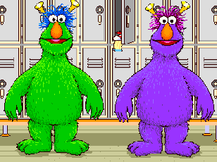 Elmo's PreSchool Software Screen Shot